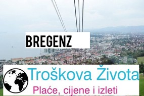 🥇Troškovi života, Cijene i Plaće u podacima grada Bregenz, 2025.